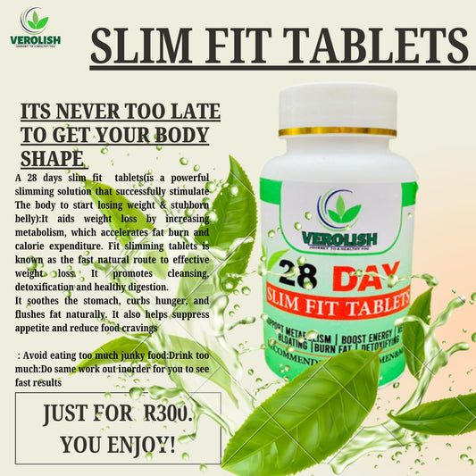 Verolish 28-day slim fit tablet
